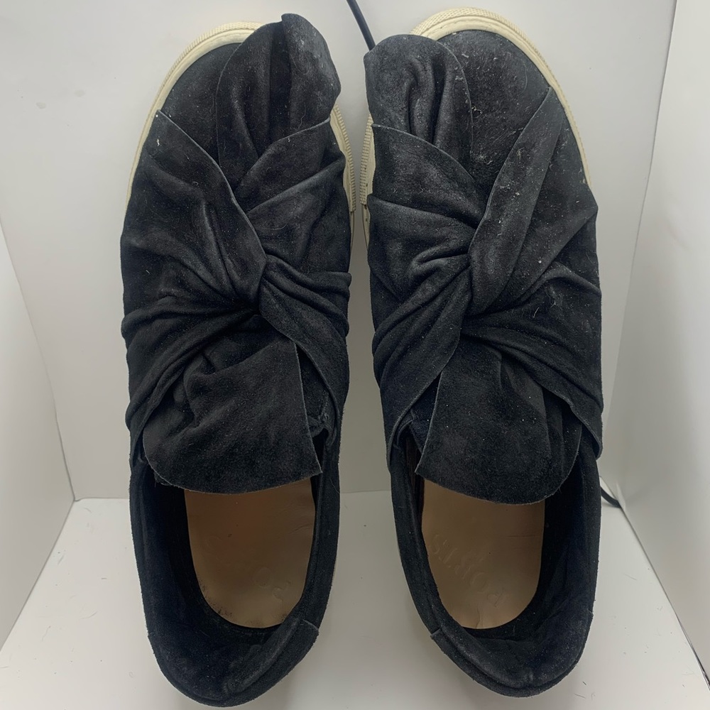 Ports 1961 : Knot Suede Slip On Sneakers